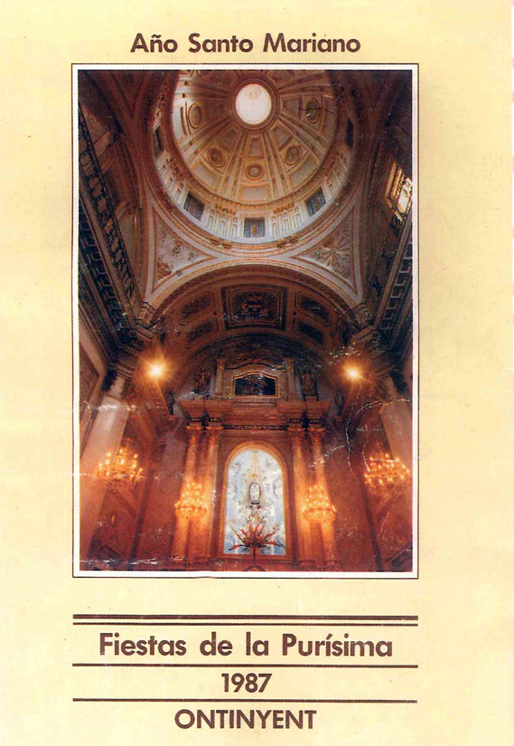 Fiestas de la Purísima 1987 Ontinyent / Onteniente